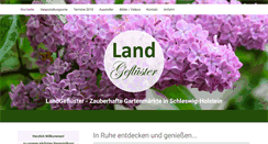 Desktop Screenshot of land-gefluester.de