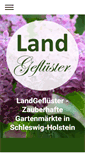 Mobile Screenshot of land-gefluester.de